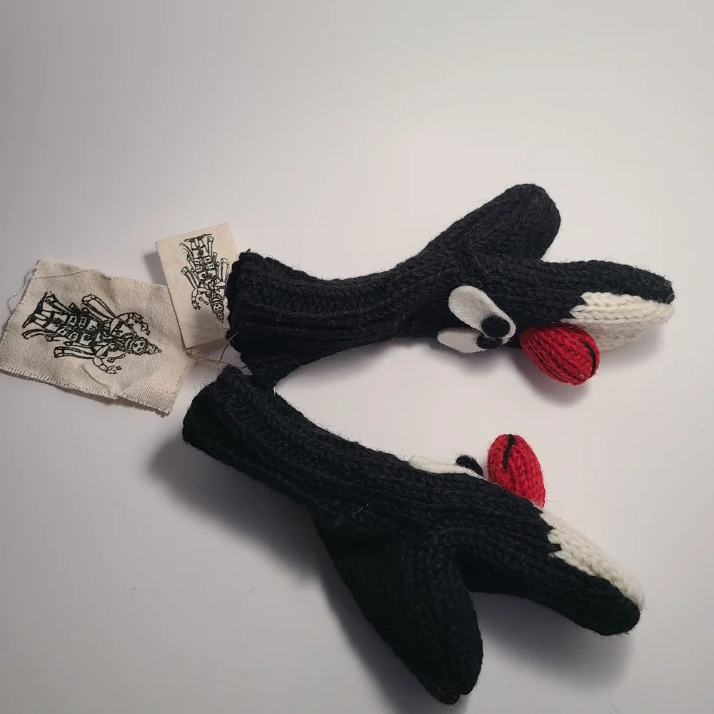 Cozy Winter Mittens for Kids - 100% Wool Handmade